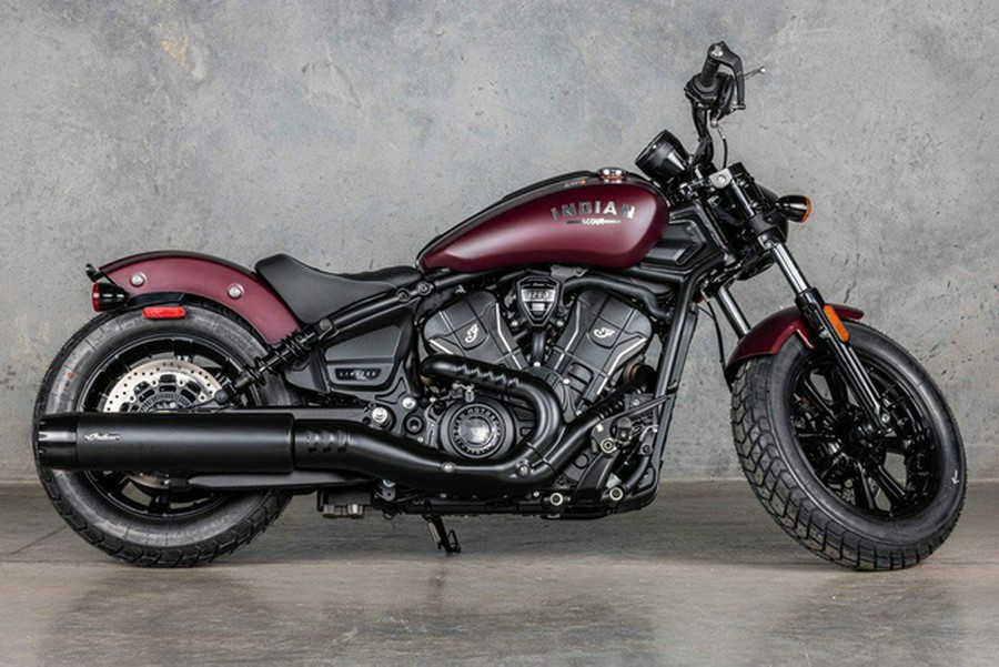 2026 Indian Scout Bobber Limited +Tech Maroon Metallic Smoke