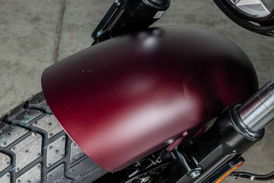 2026 Indian Scout Bobber Limited +Tech Maroon Metallic Smoke