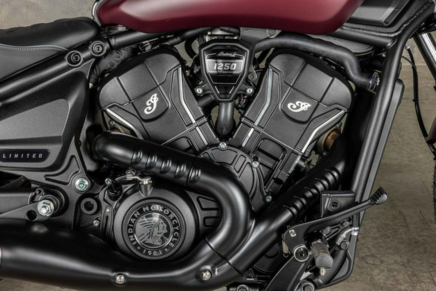 2026 Indian Scout Bobber Limited +Tech Maroon Metallic Smoke