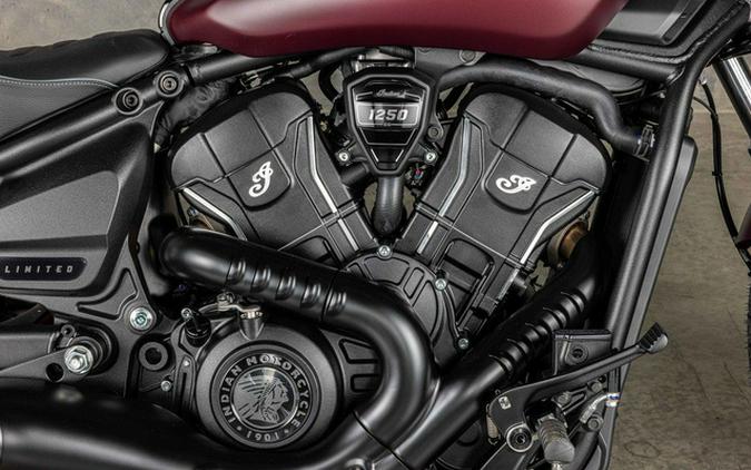 2026 Indian Scout Bobber Limited +Tech Maroon Metallic Smoke