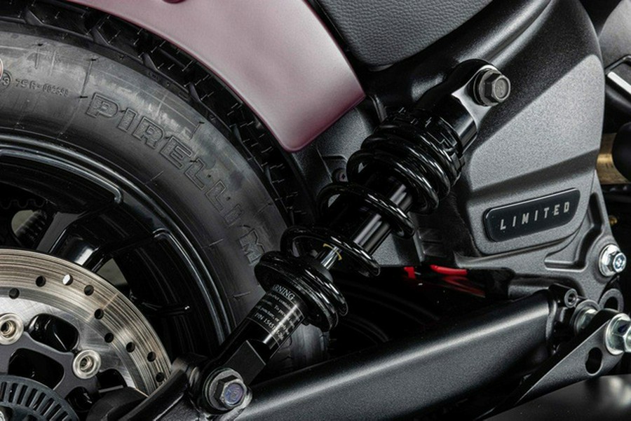 2026 Indian Scout Bobber Limited +Tech Maroon Metallic Smoke