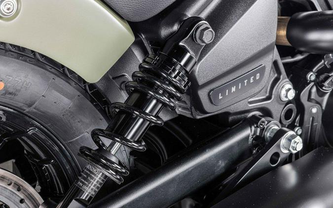 2026 Indian Scout Bobber Limited +Tech Moss Green Smoke