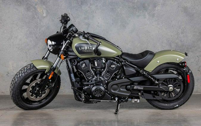 2026 Indian Scout Bobber Limited +Tech Moss Green Smoke