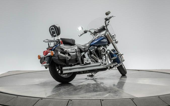 2012 HARLEY-DAVIDSON FLSTC HERITAGE CLASSIC in Big Blue Pearl