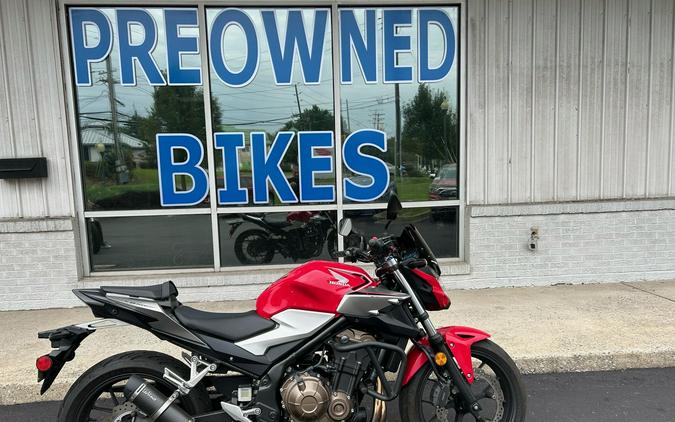 2019 Honda CB500F Base