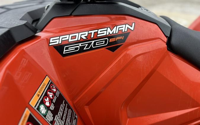 2025 POLARIS SPORTSMAN 570 ORANGE RUST - N207737
