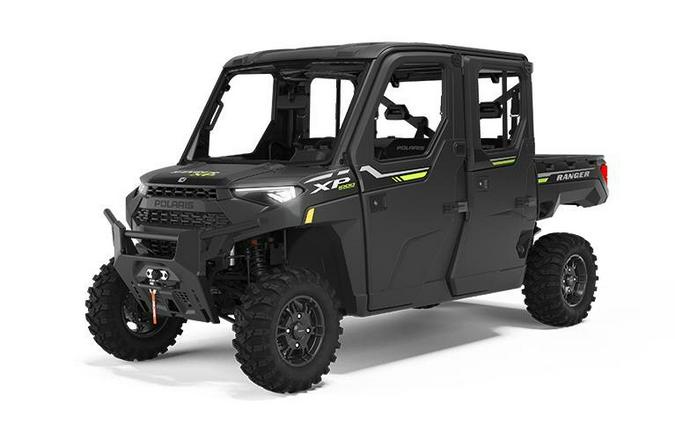 2023 Polaris Industries RANGER CREW XP 1000 NorthStar Edition Premium Super Graphite with Lifted Lime Accents