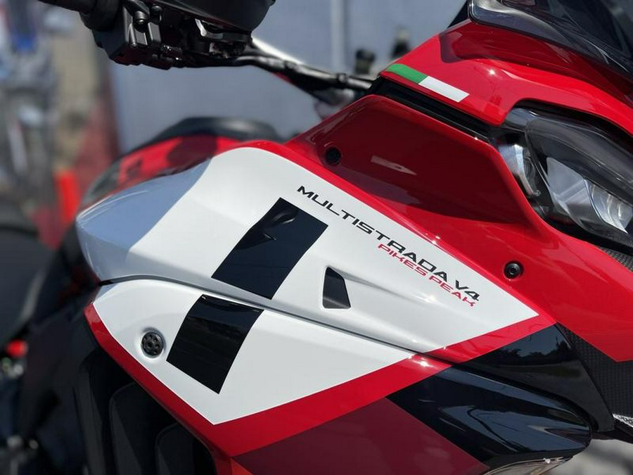 2024 Ducati Multistrada V4 Pikes Peak Livery