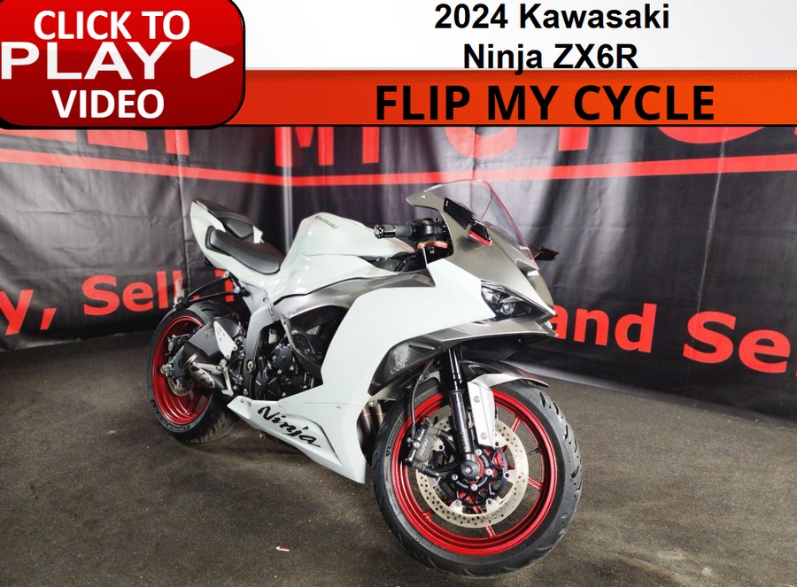 2024 KAWASAKI NINJA ZX-6R (NON-ABS) - F002192