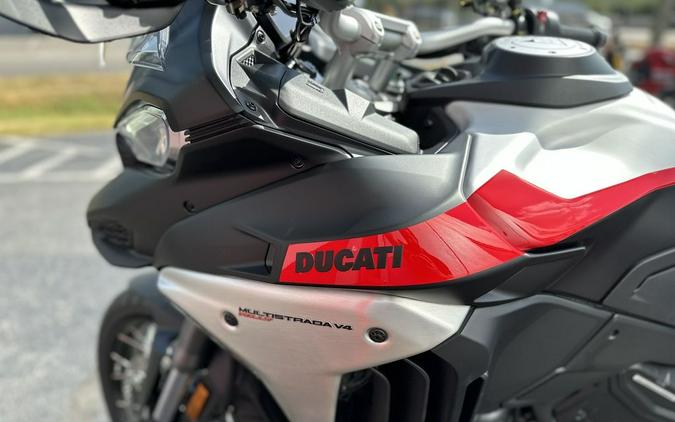 2025 Ducati Multistrada V4 Rally Brushed Aluminium & Matt Black