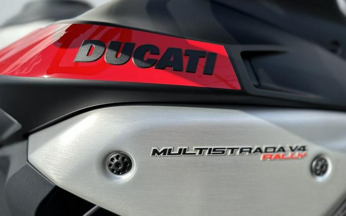 2025 Ducati Multistrada V4 Rally Brushed Aluminium & Matt Black