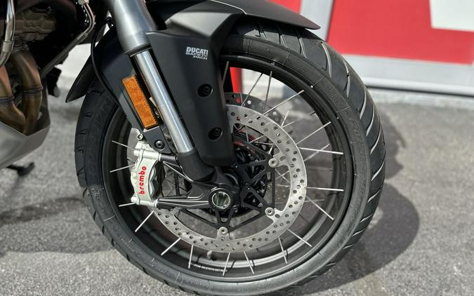 2025 Ducati Multistrada V4 Rally Brushed Aluminium & Matt Black