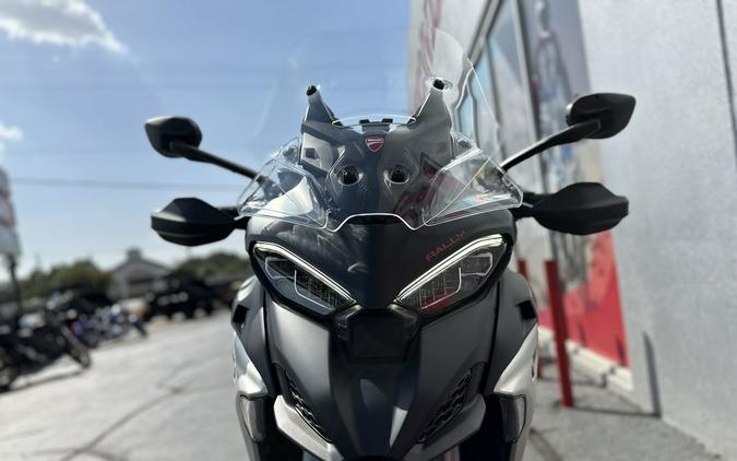 2025 Ducati Multistrada V4 Rally Brushed Aluminium & Matt Black