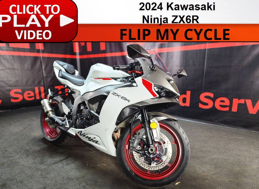 2024 KAWASAKI NINJA ZX-6R (NON-ABS) - F000128