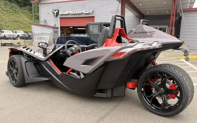 2026 Polaris Slingshot R Autodrive Radiant Gray With Indy Red Pearl