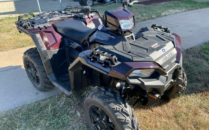 2023 Polaris Industries Sportsman 850 Premium Crimson Metallic