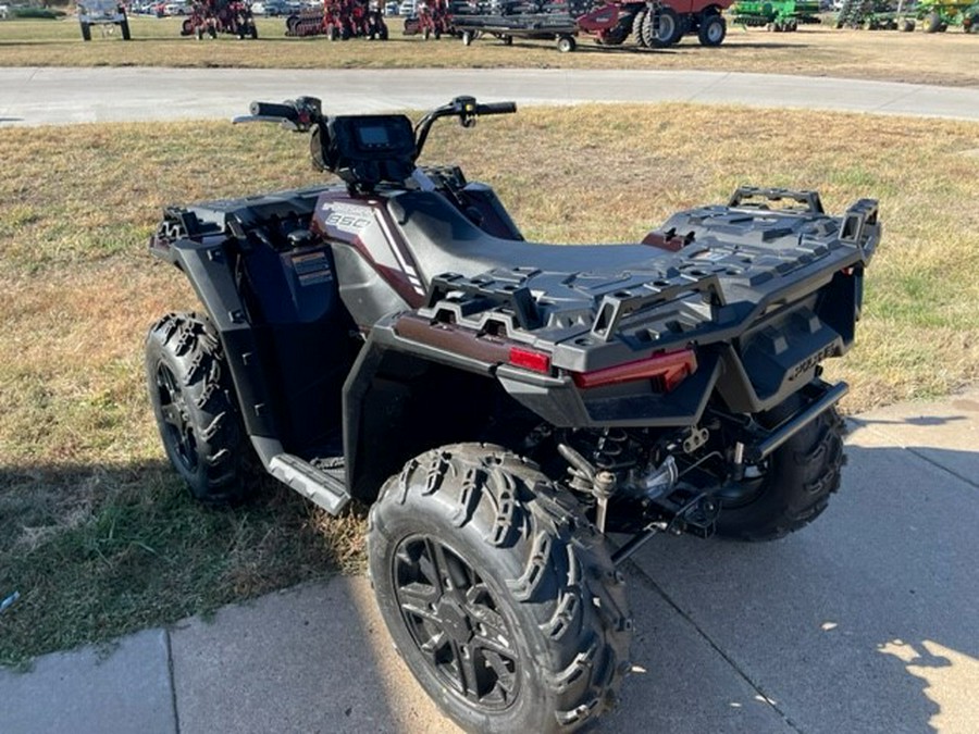 2023 Polaris Industries Sportsman 850 Premium Crimson Metallic