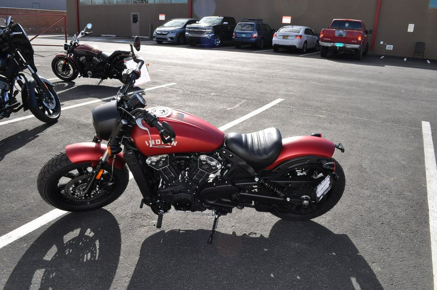 2024 Indian Motorcycle® Scout® Bobber ABS Sunset Red Smoke