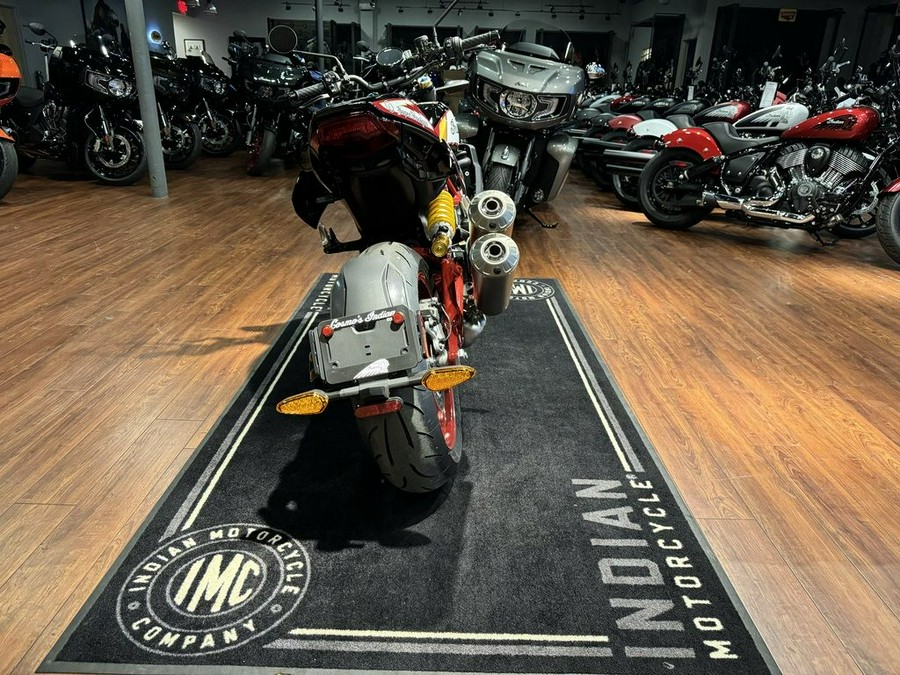 2024 Indian Motorcycle® FTR x RSD Super Hooligan Black Metallic with Super Hooligan Graphics