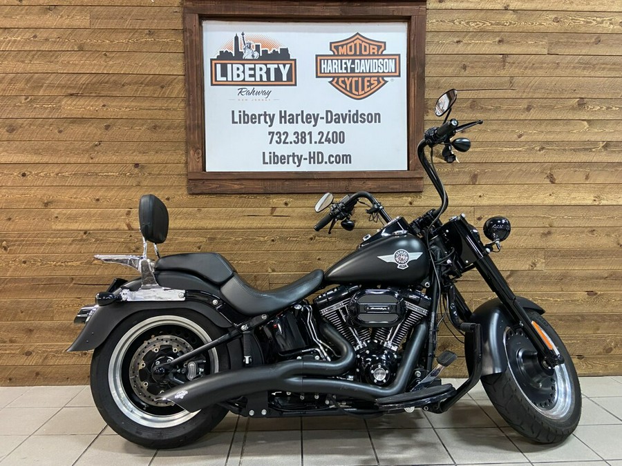 2016 Harley-Davidson Fat Boy S Black Denim FLTSFBS