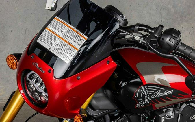 2026 Indian 101 Scout Sunset Red Metallic