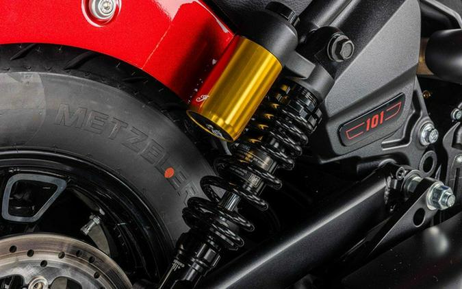 2026 Indian 101 Scout Sunset Red Metallic