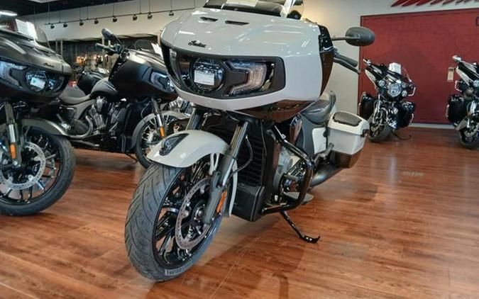 2026 Indian Challenger Dark Horse 112 W/Powerband Audio Chalk With Black Metallic