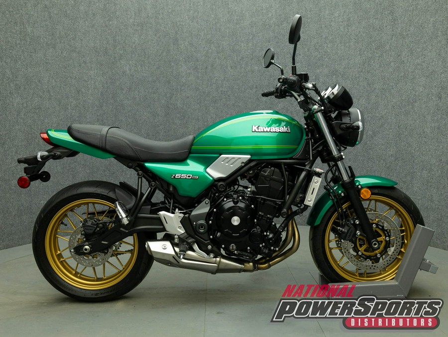 2022 KAWASAKI ER650 Z650RS 50TH ANNIVERSARY W/ABS