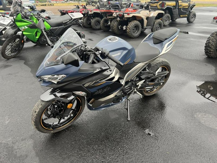 2023 Kawasaki Ninja® 400 ABS Metallic Magnetic Dark Gray/Twilight Blue