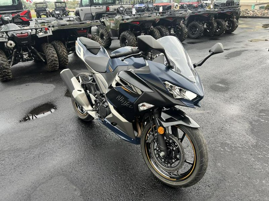 2023 Kawasaki Ninja® 400 ABS Metallic Magnetic Dark Gray/Twilight Blue