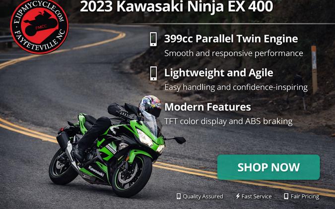 2023 KAWASAKI NINJA 400 ABS - FAM3967
