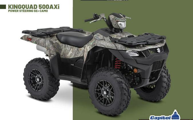 2025 Suzuki KingQuad 500AXi Power Steering SE Camo