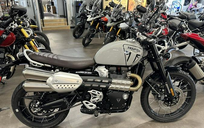 2024 Triumph Scrambler 1200 X Ash Grey