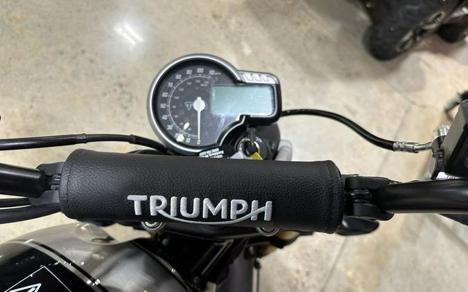 2024 Triumph Scrambler 400 X Phantom Black / Silver Ice