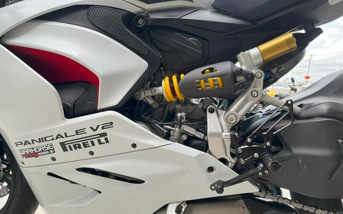 2021 Ducati Panigale V2 White Rosso Livery