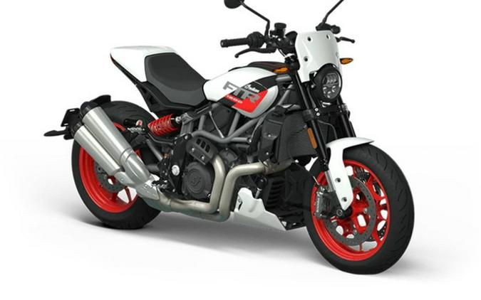 2023 Indian FTR Sport White Lightning/Indy Red Sport