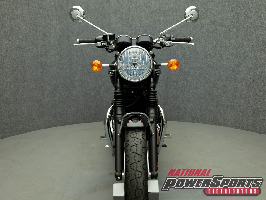 2023 TRIUMPH BONNEVILLE T120 BLACK