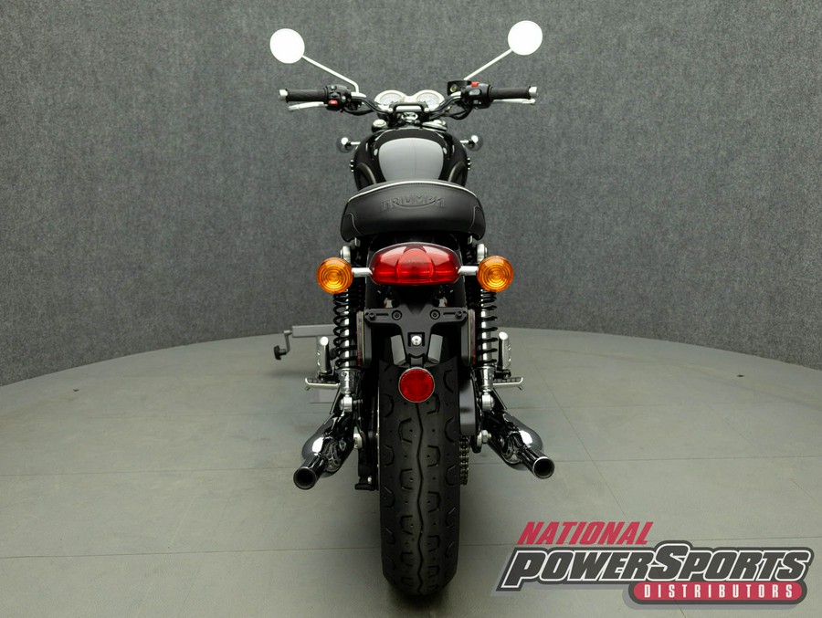 2023 TRIUMPH BONNEVILLE T120 BLACK