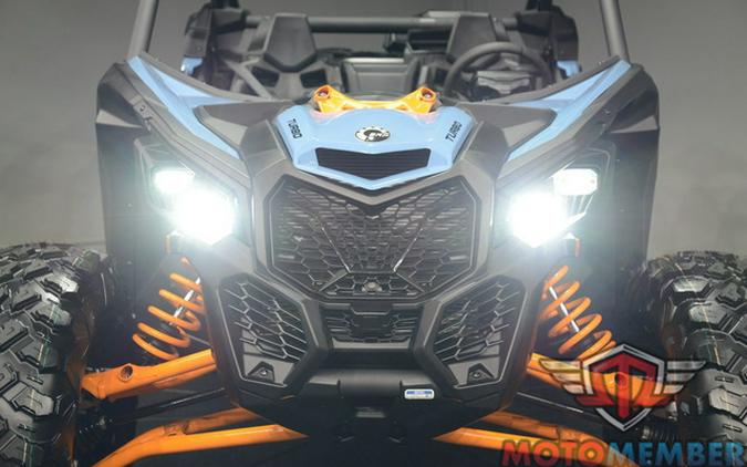2026 Can-Am Maverick X3 DS Turbo Scandi Blue & Orange Crush
