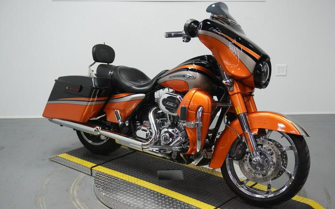 2011 Harley-Davidson® CVO™ Street Glide® Black Diamond and Inferno Orange
