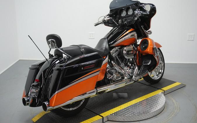 2011 Harley-Davidson® CVO™ Street Glide® Black Diamond and Inferno Orange