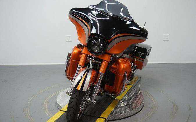 2011 Harley-Davidson® CVO™ Street Glide® Black Diamond and Inferno Orange