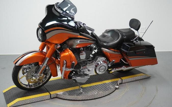 2011 Harley-Davidson® CVO™ Street Glide® Black Diamond and Inferno Orange