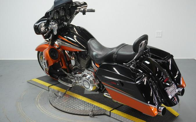 2011 Harley-Davidson® CVO™ Street Glide® Black Diamond and Inferno Orange