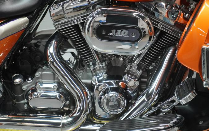 2011 Harley-Davidson® CVO™ Street Glide® Black Diamond and Inferno Orange