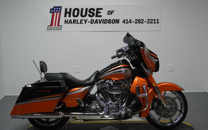 2011 Harley-Davidson® CVO™ Street Glide® Black Diamond and Inferno Orange