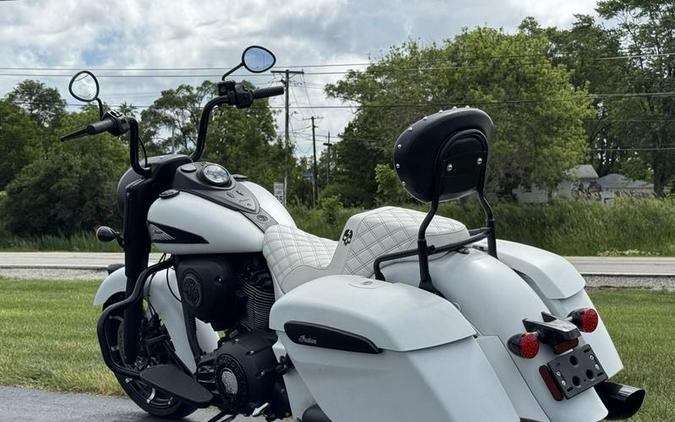 2021 Indian Motorcycle® Springfield ® Dark Horse® White Smoke