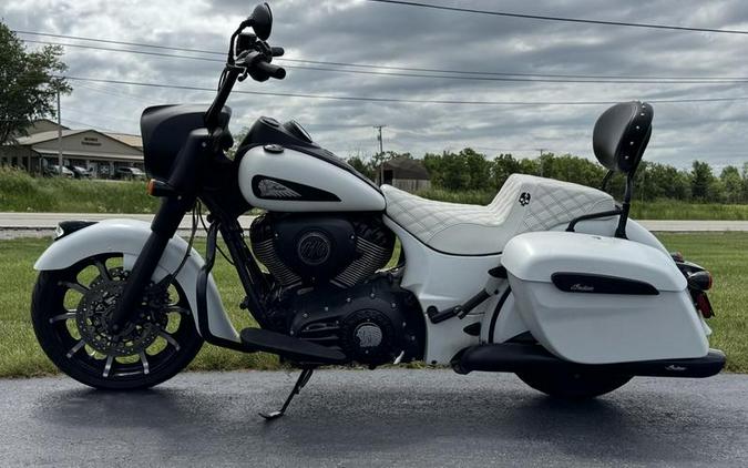 2021 Indian Motorcycle® Springfield ® Dark Horse® White Smoke
