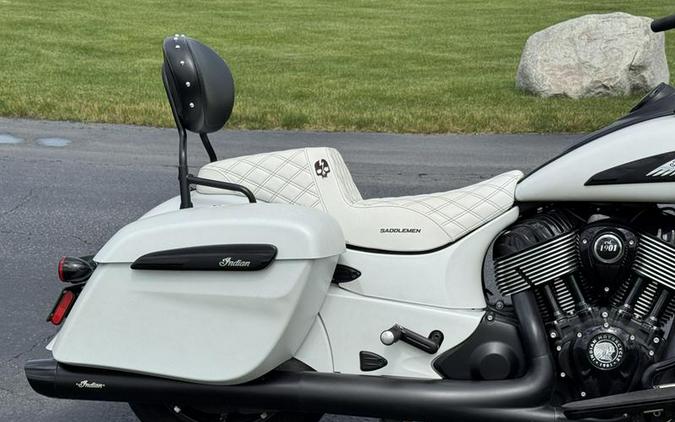 2021 Indian Motorcycle® Springfield ® Dark Horse® White Smoke