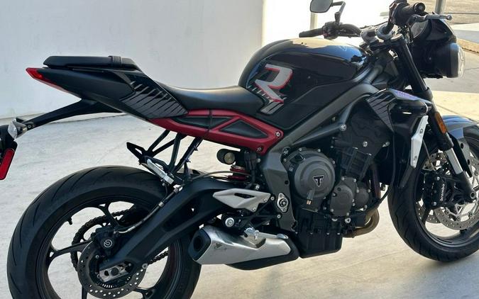 2022 Triumph Street Triple R Sapphire Black